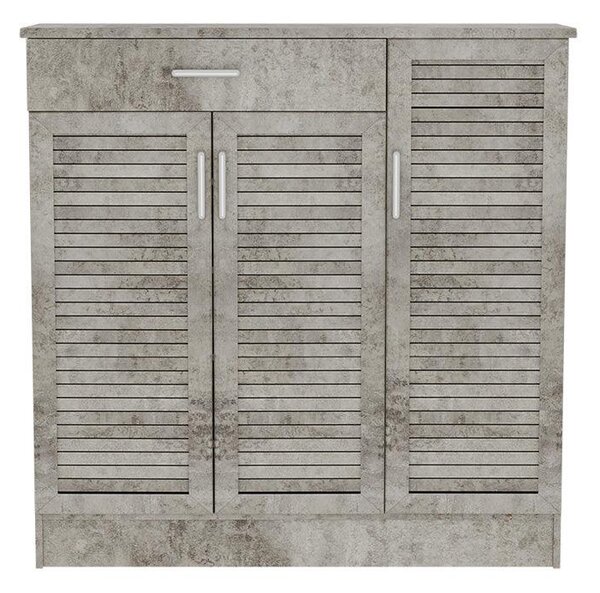 Dulap pantofi MDF, Sante 30 perechi, 120 x37 x 123cm