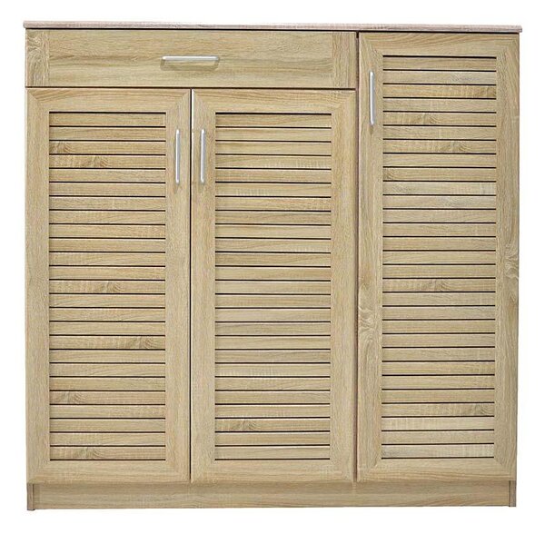 Dulap pantofi MDF, Sante 30 perechi, 120 x37 x 123cm