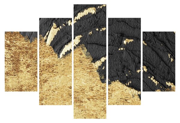 Tablou - Structura de aur N⁰1 (150x105 cm)