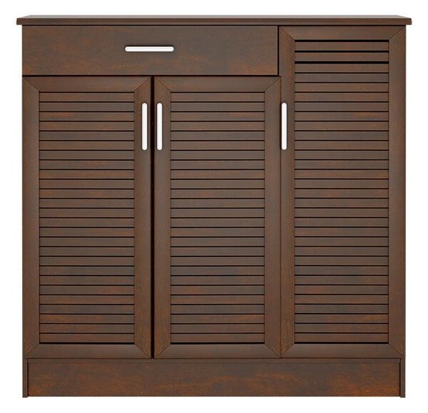 Dulap pantofi MDF, Sante 30 perechi, 120 x37 x 123cm