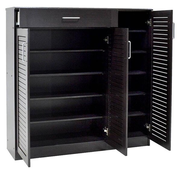 Dulap pantofi MDF, Sante 30 perechi, 120 x37 x 123cm