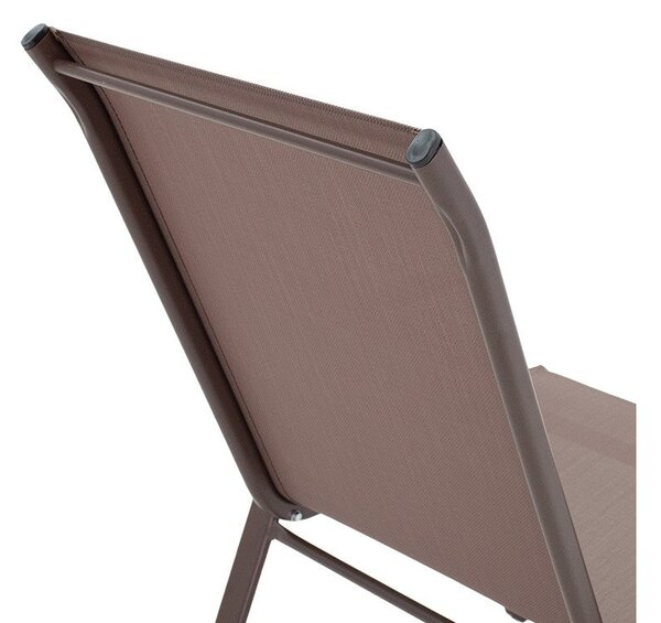 Scaun de gradina Calan, textilena si metal, 54x74x91 cm