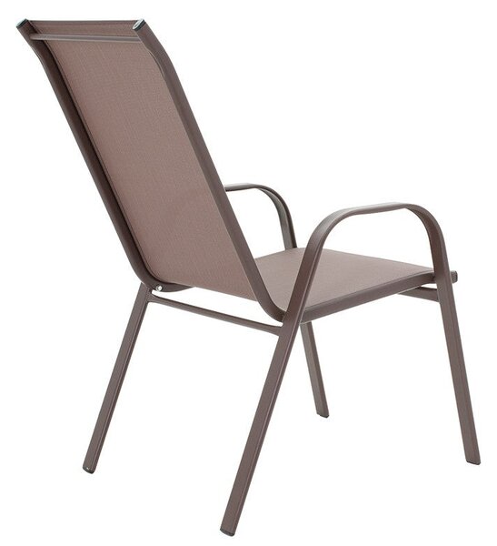 Scaun de gradina Calan, textilena si metal, 54x74x91 cm