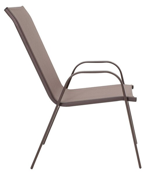 Scaun de gradina Calan, textilena si metal, 54x74x91 cm