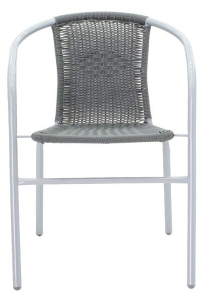 Scaun exterior Obbi, metal si PE, 56x54x73 cm