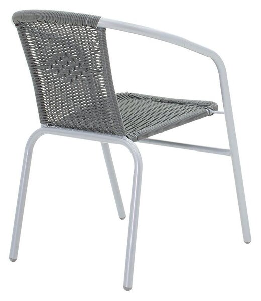 Scaun exterior Obbi, metal si PE, 56x54x73 cm