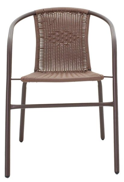 Scaun exterior Obbi, metal si PE, 56x54x73 cm