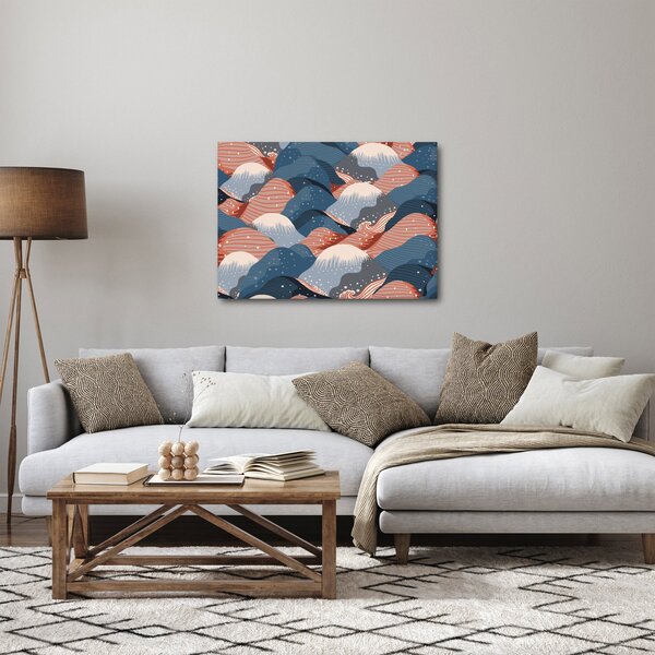 Tablou - Valuri japoneze (70x50 cm)
