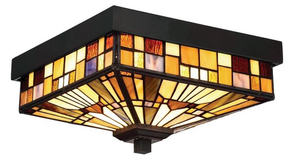 Plafonieră de exterior INGLENOOK Elstead QZ-INGLENOOK-F - 2xE27/60W/230V IP44
