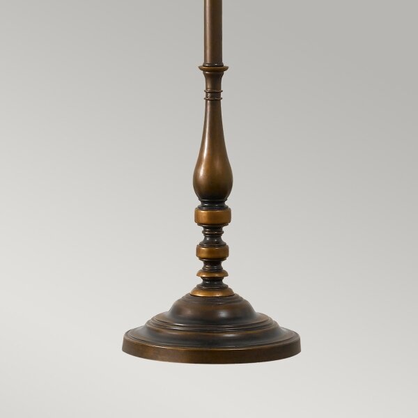 Lampadar LINCOLNDALE 1xE27/60W/230V bronz/bej Feiss