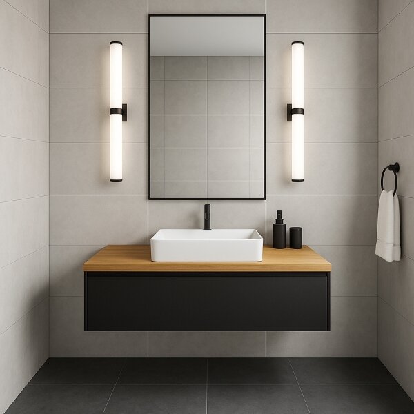 Argon 8927 - Lampă LED pentru oglindă de baie BATUMI LED/24W/230V 3000K IP44 negru