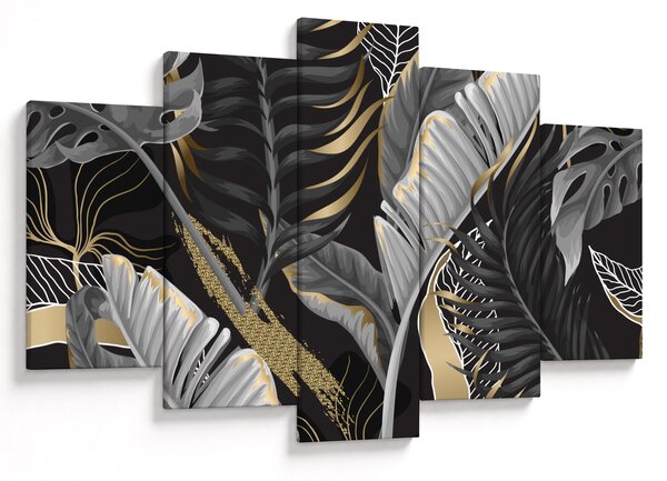 Tablou - Jungla de aur (150x105 cm)