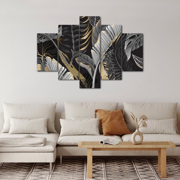 Tablou - Jungla de aur (150x105 cm)