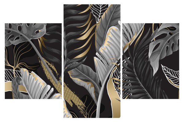 Tablou - Jungla de aur (90x60 cm)