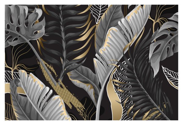 Tablou - Jungla de aur (90x60 cm)