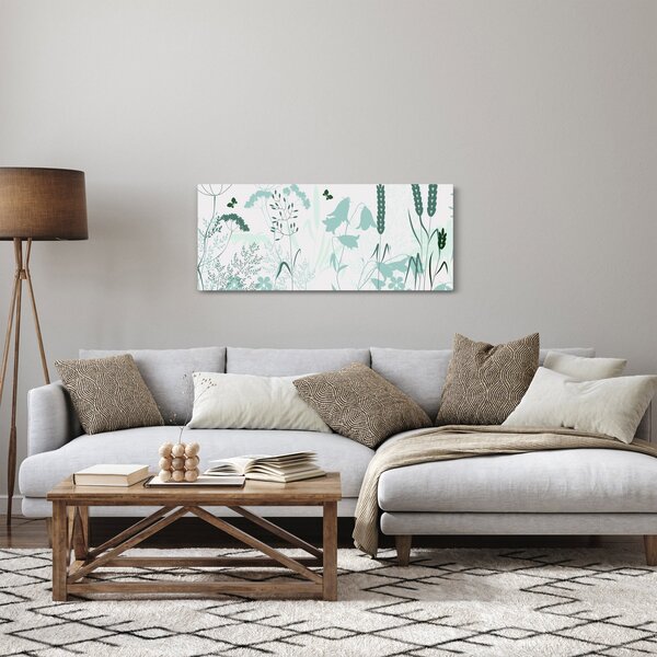 Tablou - Vector pajiște (120x50 cm)