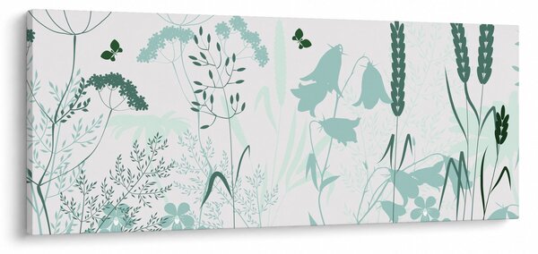 Tablou - Vector pajiște (120x50 cm)