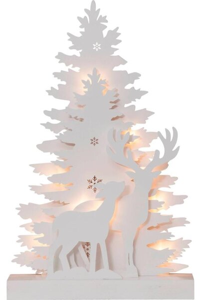 Eglo 410417 - Decorațiune LED de Crăciun FAUNA 10xLED/0,03W/2xAA