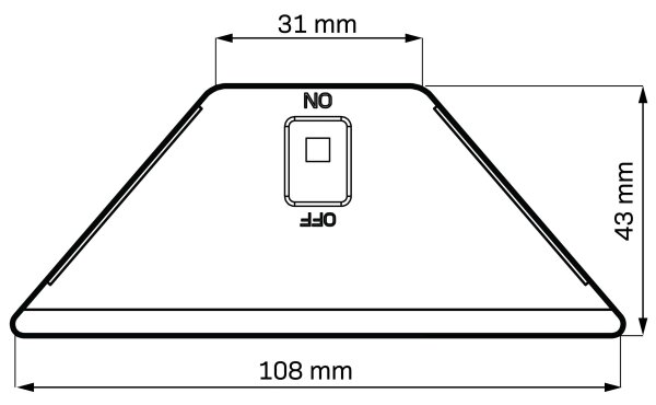 Lampă solară LED ELI LED/4,5W/3,7V 500 mAh IP44 neagră