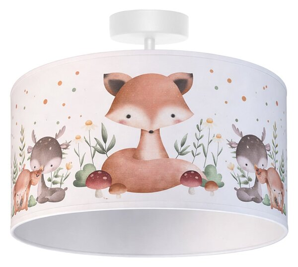 Plafoniere Duolla, Kids Print, Multicolor, Cameră pentru copii, Țesătură / Textil