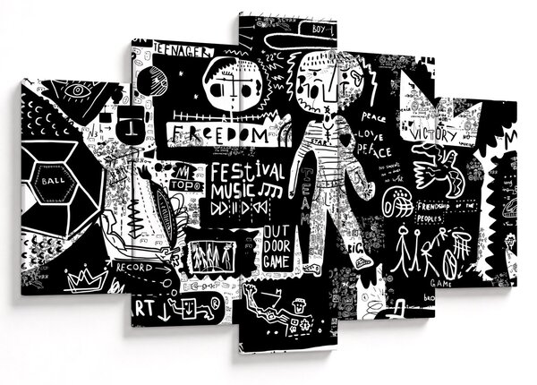 Tablou - Graffiti (150x105 cm)