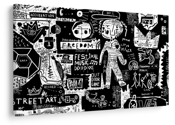 Tablou - Graffiti (90x60 cm)