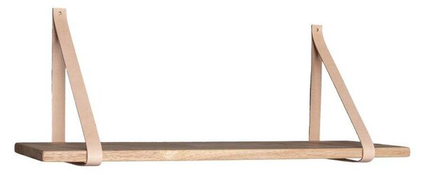 Raft Mimosa, Natural - Negru, 80x20 cm