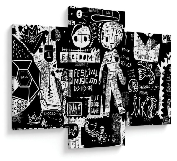 Tablou - Graffiti (90x60 cm)