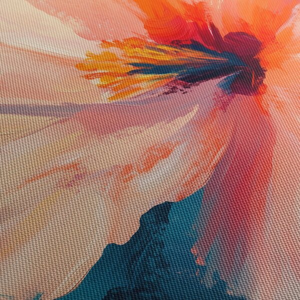 Tablou - Floare pictată (150x105 cm)