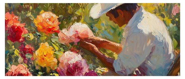 Tablou - Grădinar (120x50 cm)