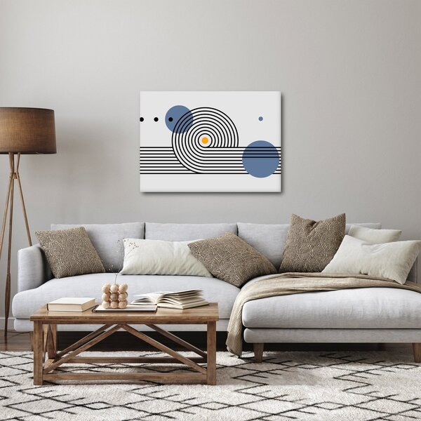 Tablou - Abstracție minimalistă N⁰1 (70x50 cm)
