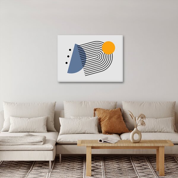 Tablou - Abstracție minimalistă N⁰2 (70x50 cm)
