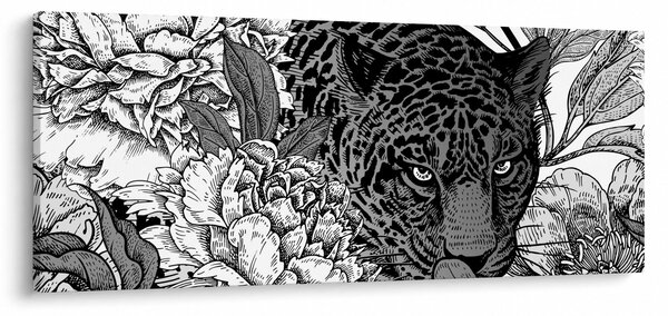 Tablou - Grădină exotică (120x50 cm)