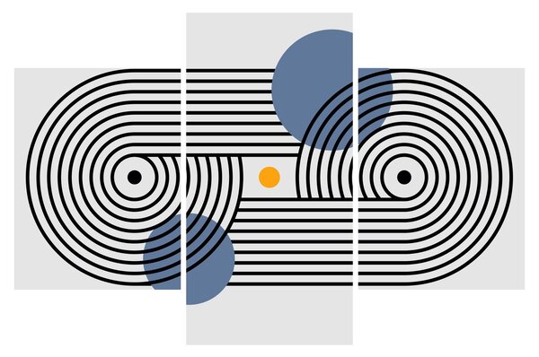 Tablou - Abstracție minimalistă N⁰3 (90x60 cm)