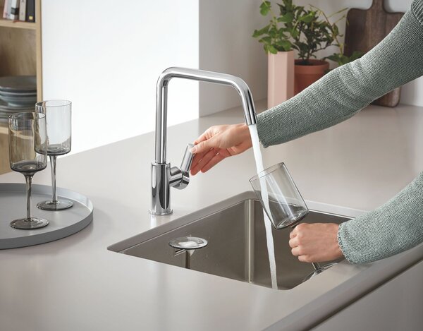 Grohe Start baterie bucătărie pe picior StarLight Chrome 30470000