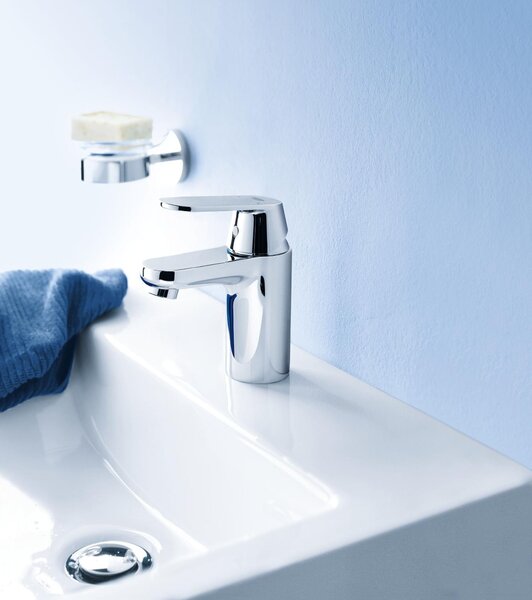 Grohe Eurosmart Cosmopolitan baterie lavoar stativ StarLight Chrome 32824000