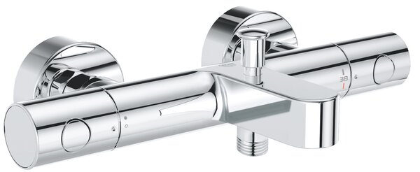 Grohe Grohtherm 800 Cosmopolitan baterie cadă-duș perete cu termostat StarLight Chrome 34766000