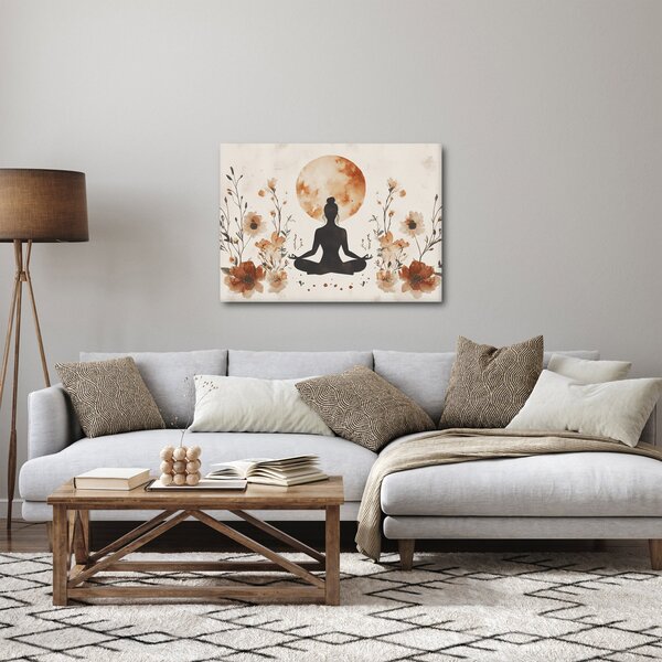 Tablou - Yoga Portocalie (70x50 cm)