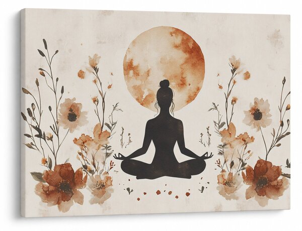 Tablou - Yoga Portocalie (70x50 cm)