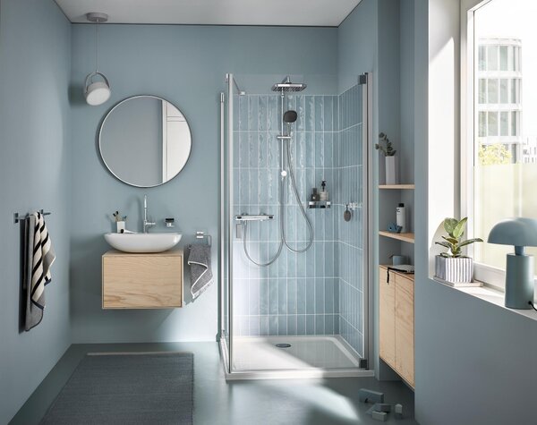 Grohe Vitalio Comfort set de duș perete cu duș de ploaie StarLight Chrome 26698001