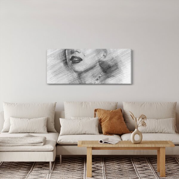 Tablou - Portretul lui Marilyn Monroe (120x50 cm)