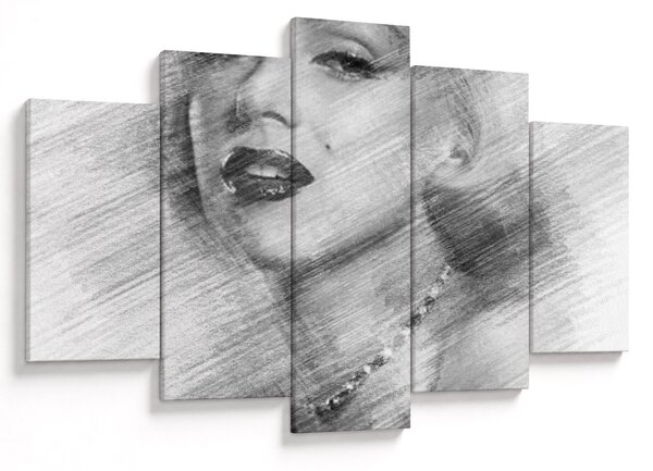 Tablou - Portretul lui Marilyn Monroe (150x105 cm)