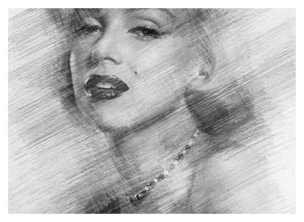 Tablou - Portretul lui Marilyn Monroe (70x50 cm)