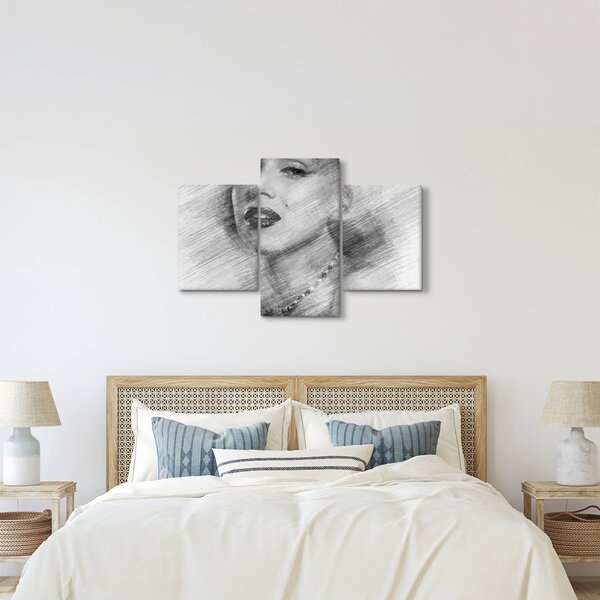 Tablou - Portretul lui Marilyn Monroe (90x60 cm)