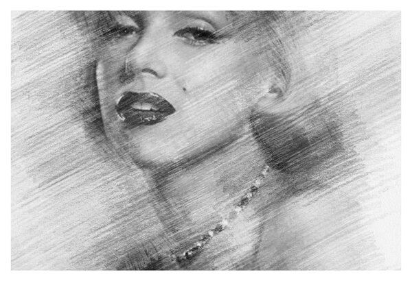 Tablou - Portretul lui Marilyn Monroe (90x60 cm)