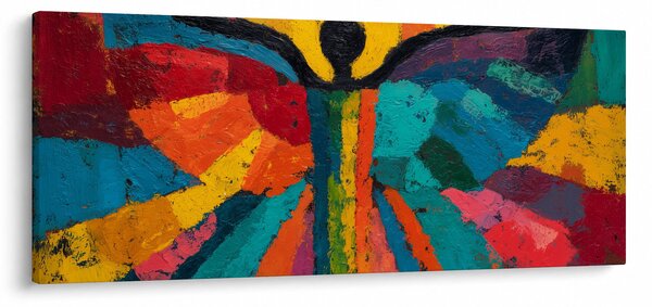 Tablou - Înger pictat (120x50 cm)