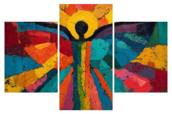 Tablou - Înger pictat (90x60 cm)