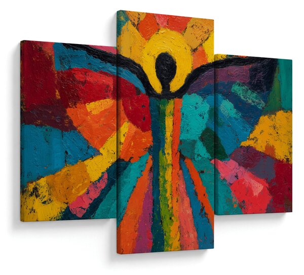 Tablou - Înger pictat (90x60 cm)