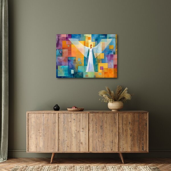 Tablou - Înger geometric (70x50 cm)