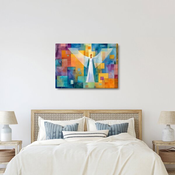 Tablou - Înger geometric (70x50 cm)